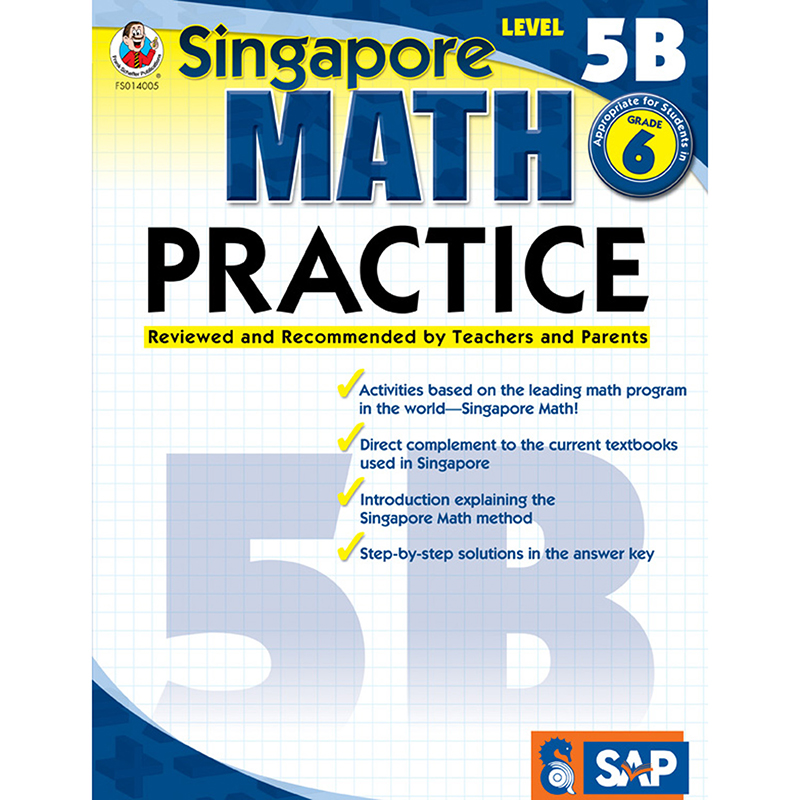 Singapore Math Level 5b Gr 6