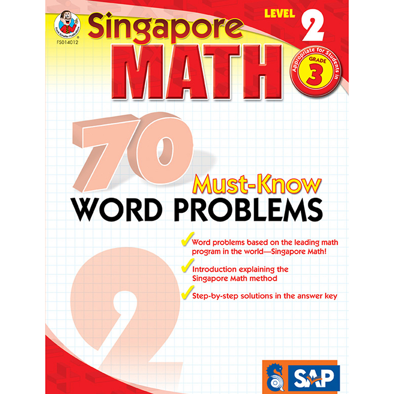 Singapore Math Level 2 Gr 3 70 Must