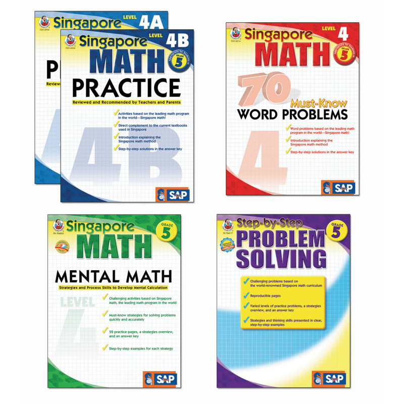 Singapore Math Bundle Gr 5