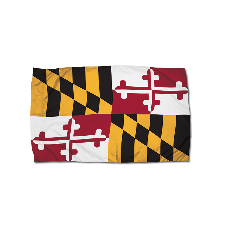 3x5 Nylon Maryland Flag Heading &