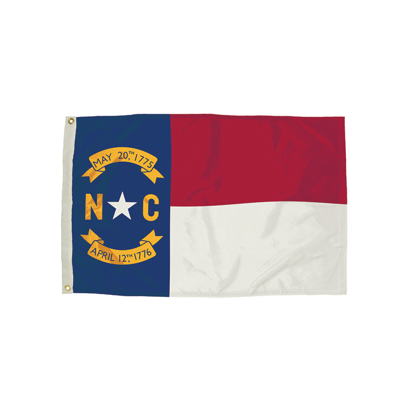 3x5 Nylon North Carolina Flag