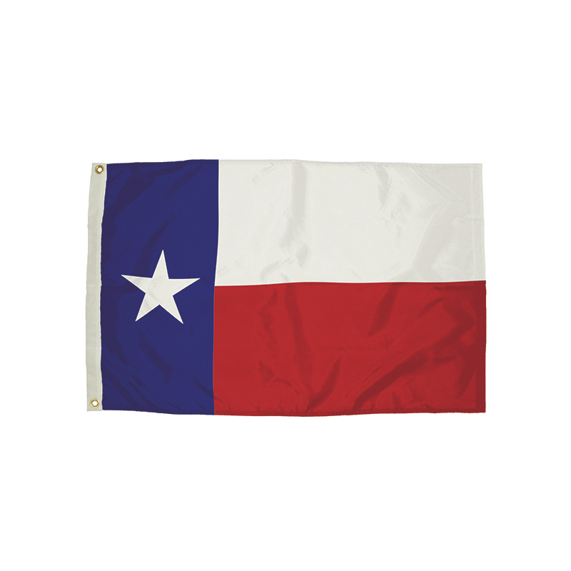 3x5 Nylon Texas Flag Heading &