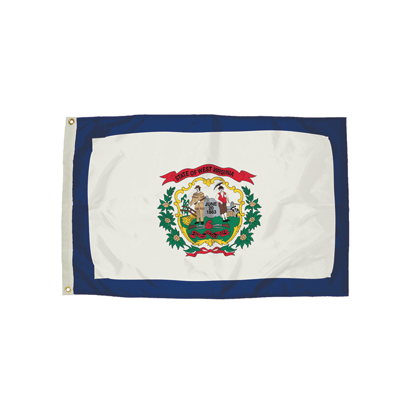 3x5 Nylon West Virginia Flag