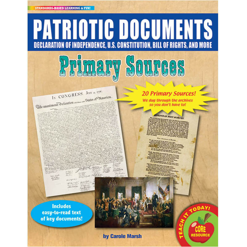 Primary Sources Patriotic Documents