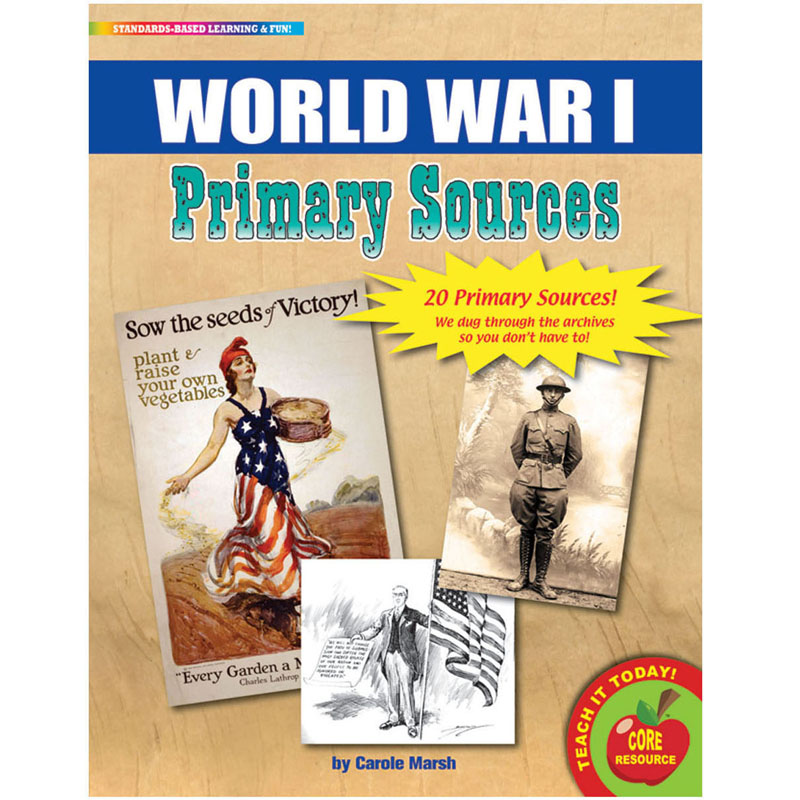 Primary Sources World War I