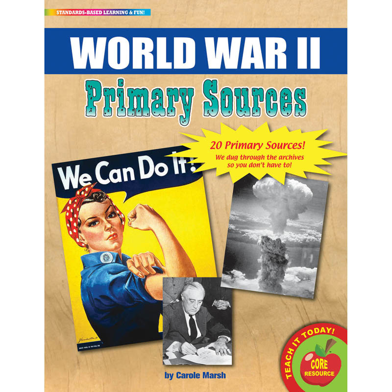Primary Sources World War Ii