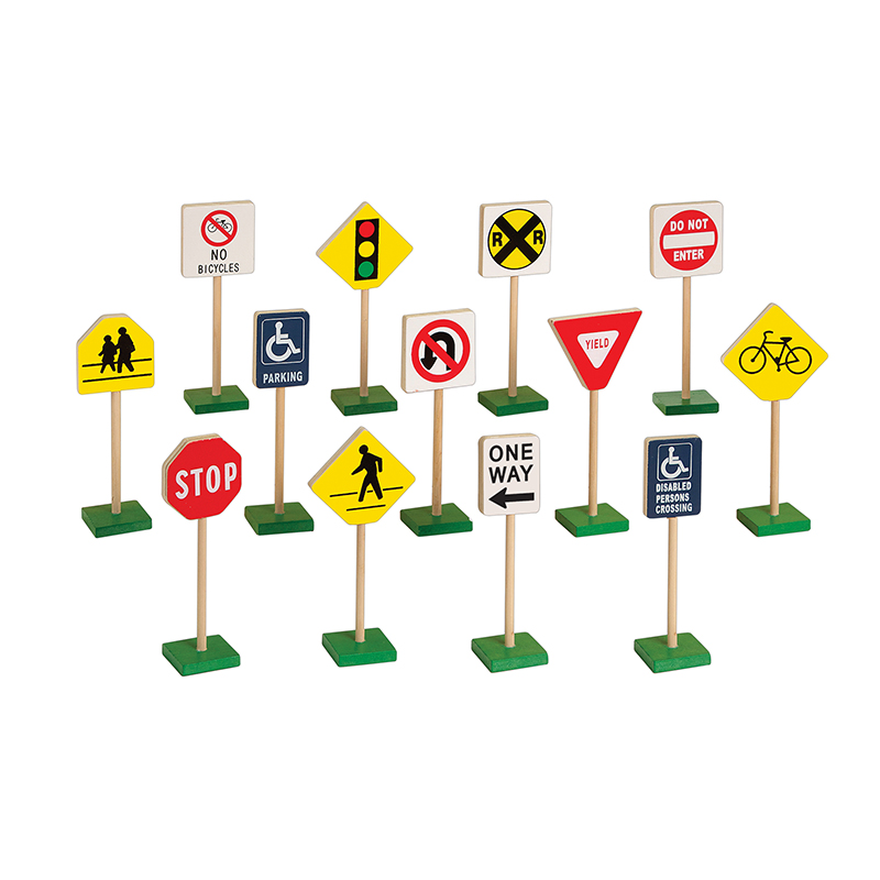 Traffic Signs 7in 13/Pk