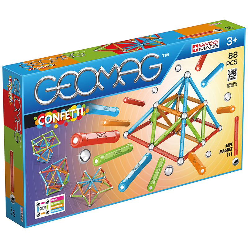 Geomag Confetti Set 88 Pieces