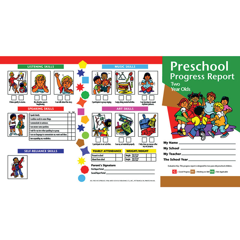 (6 Pk) Progress Reports Pk Age 2