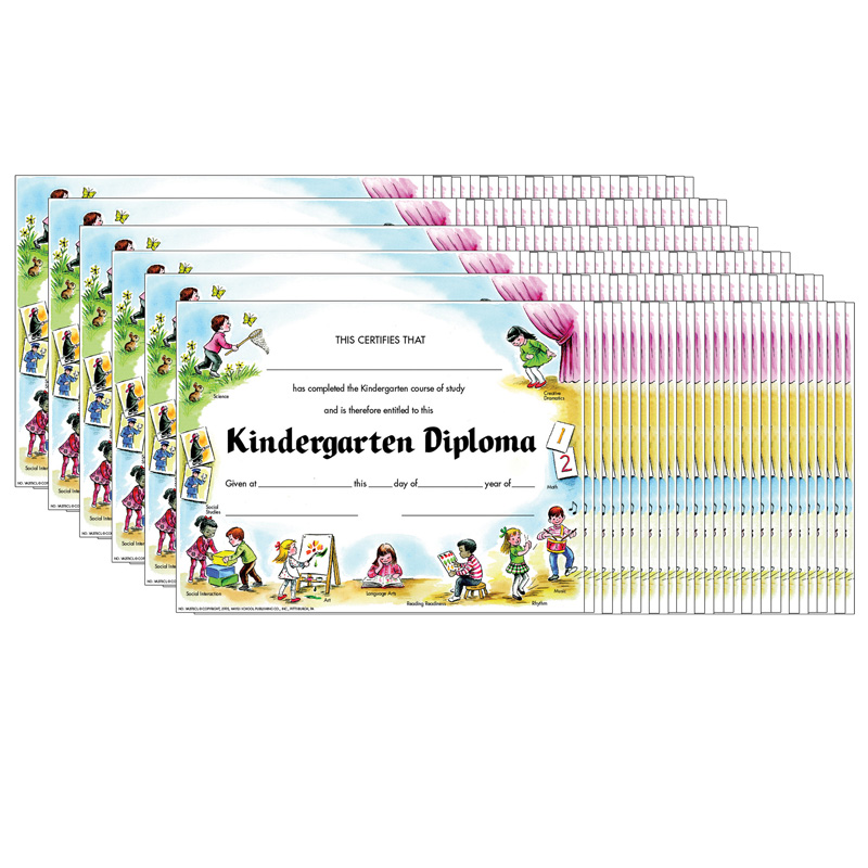 (6 Pk) Kindegarten Diploma