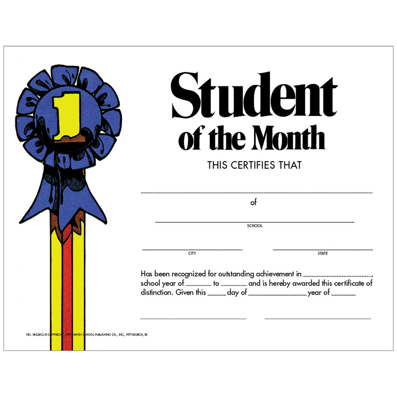 Student Of The Month 30pk