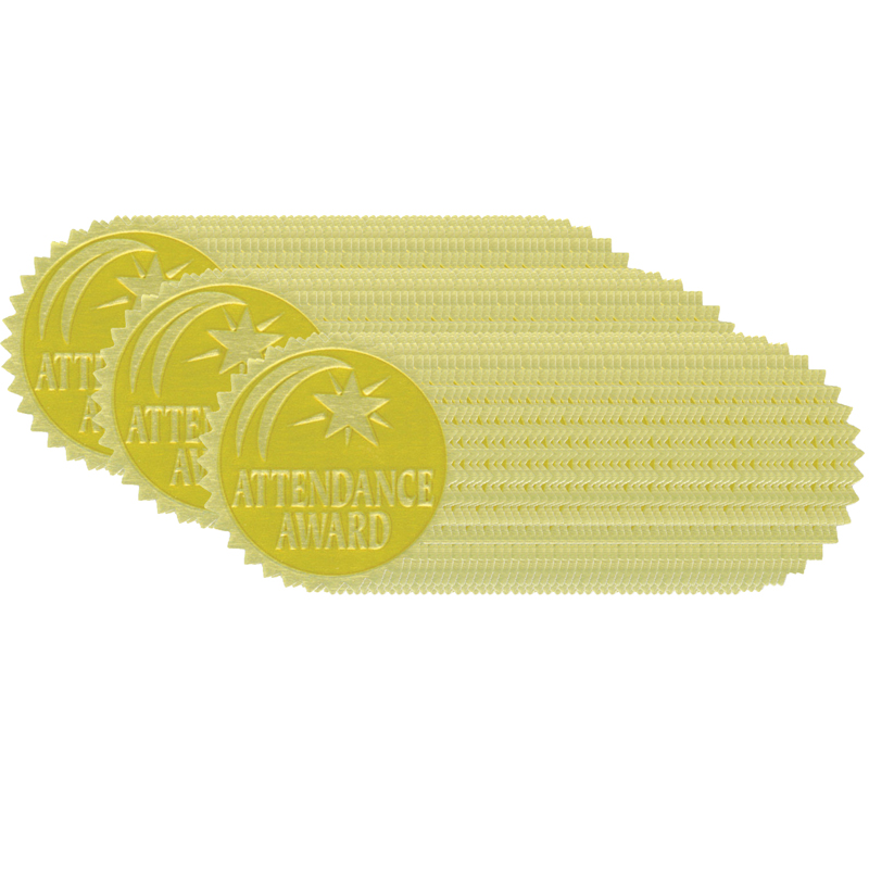 (3 Pk) Gold Foil Embossed Seals