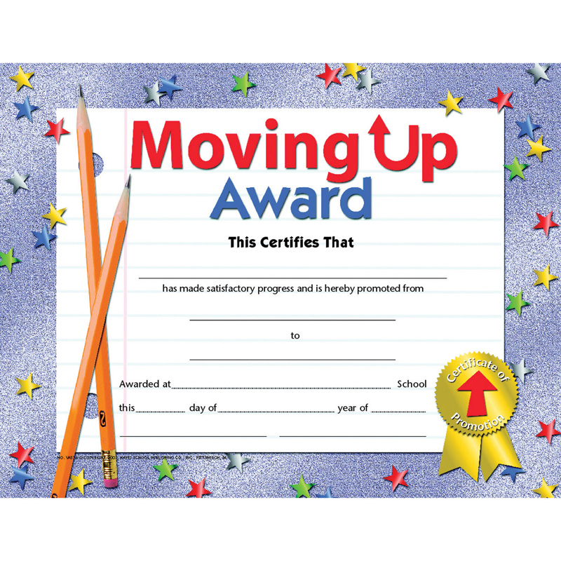 Moving Up Award