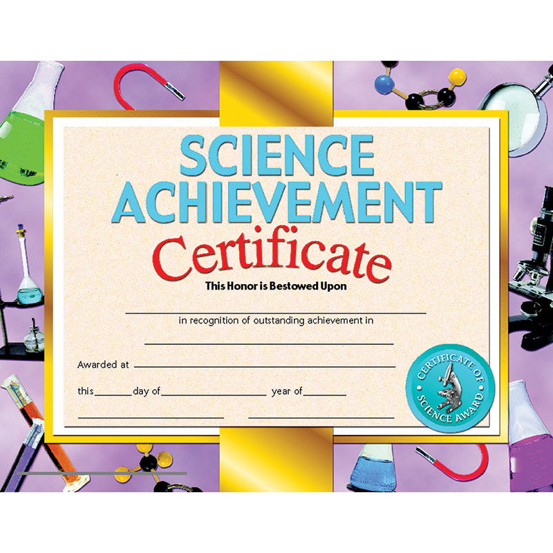 Science Achievement 30/Pk 8.5 X 11