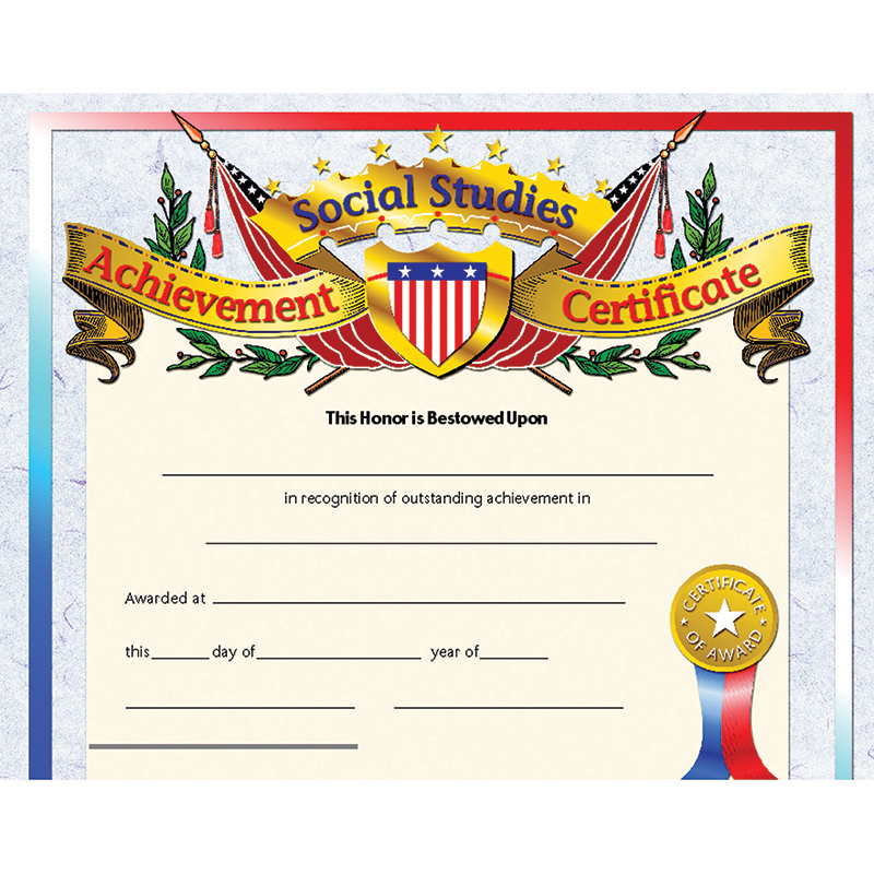 Social Studies Achievement 30pk