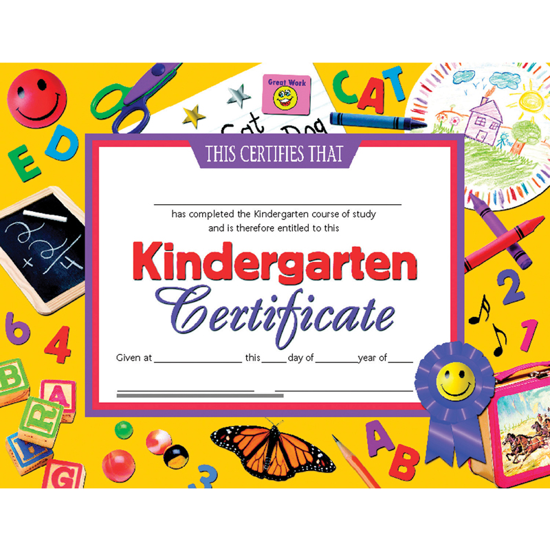 Certificates Kindergarten 30 Pk