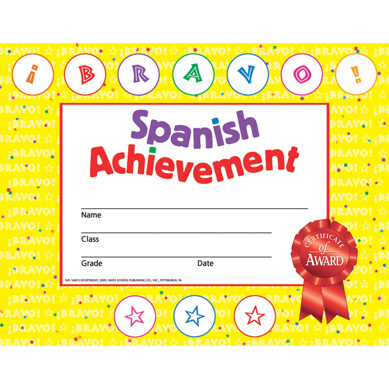 Spanish Achievement 30/Set
