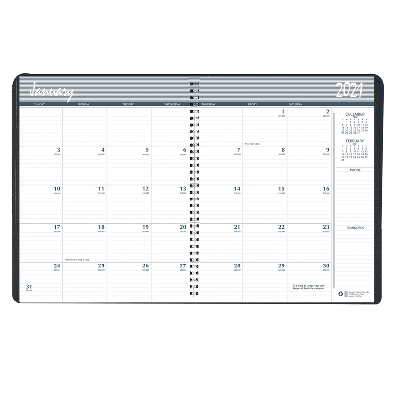 Monthly Academic Planner 24 Months
