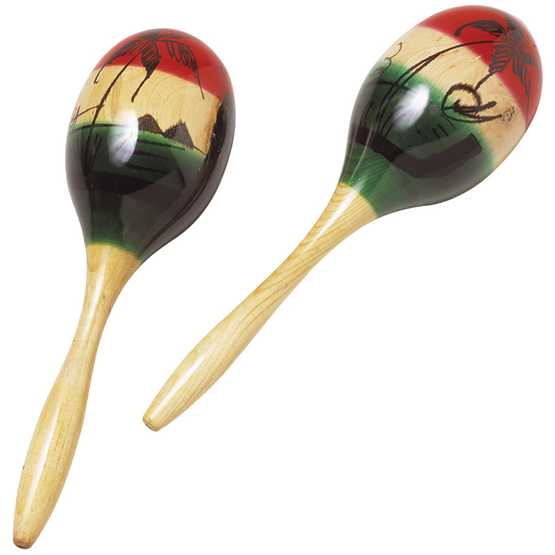 Wood Maracas 2/Pk