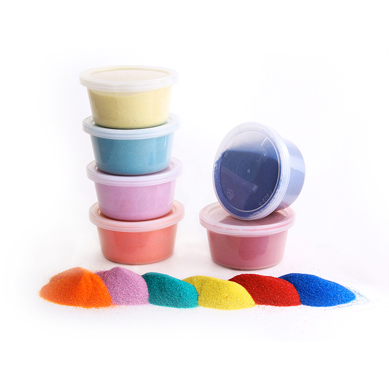 (3 Pk) Colored Sand 6 Asstd Colors