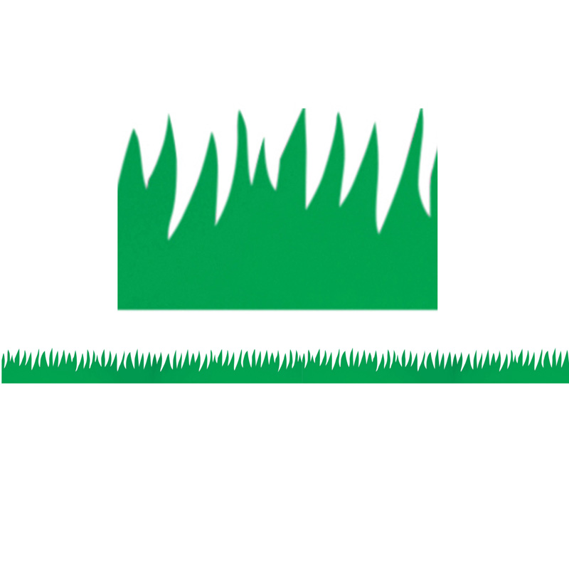 Green Grass Mighty Brights Border