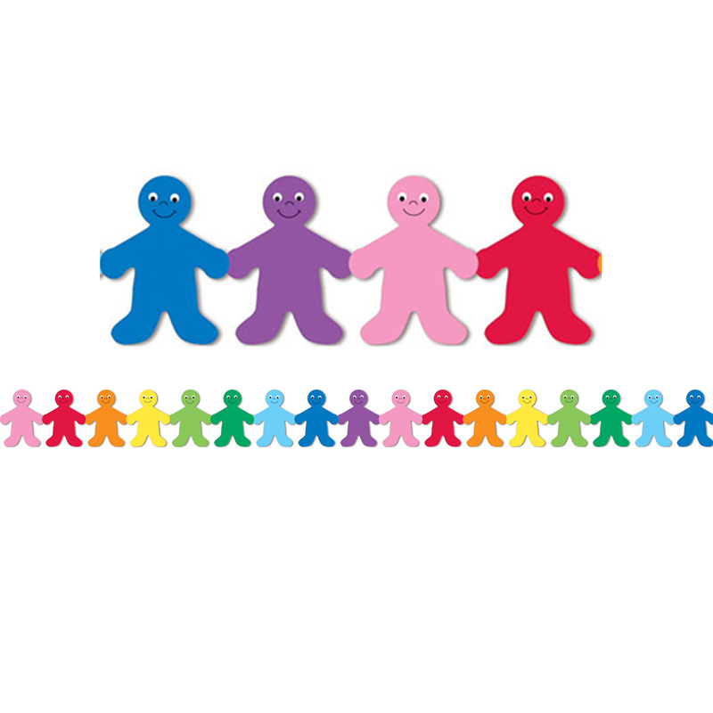 (5 Pk) Rainbow People Mighty