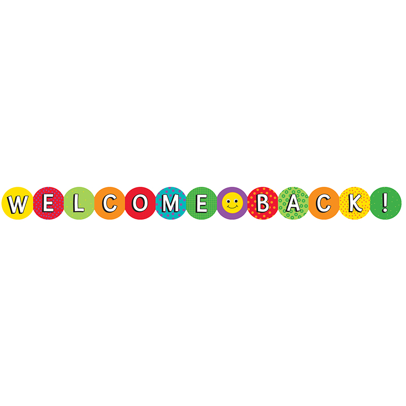 (5 Pk) Welcome Back Border