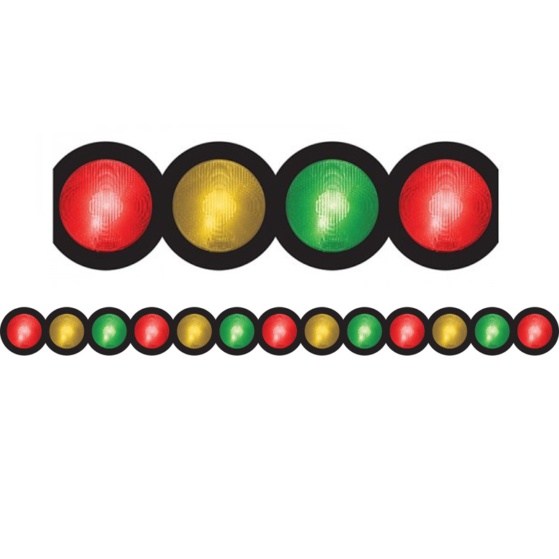 Stop Light Die Cut Classroom Border