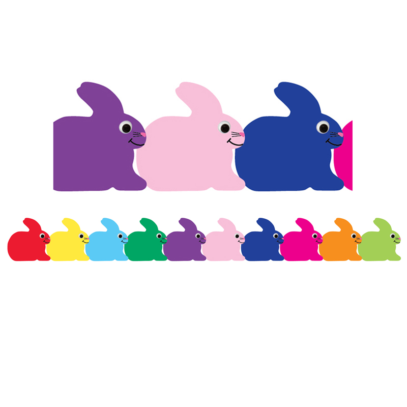Bunny Die Cut Border
