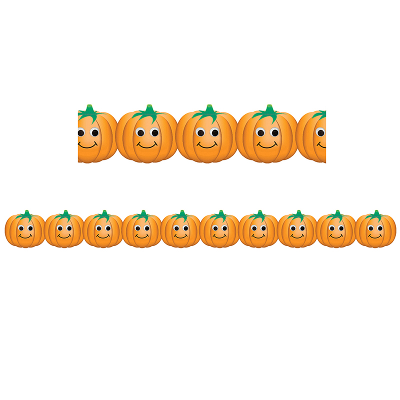 (5 Pk) Happy Pumpkins Border