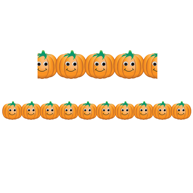 Happy Pumpkins Border