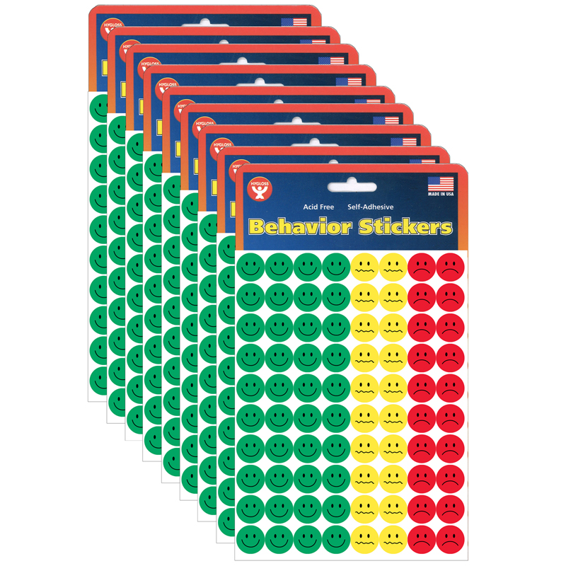 (9 Pk) Behavior Stickers 320 Per Pk