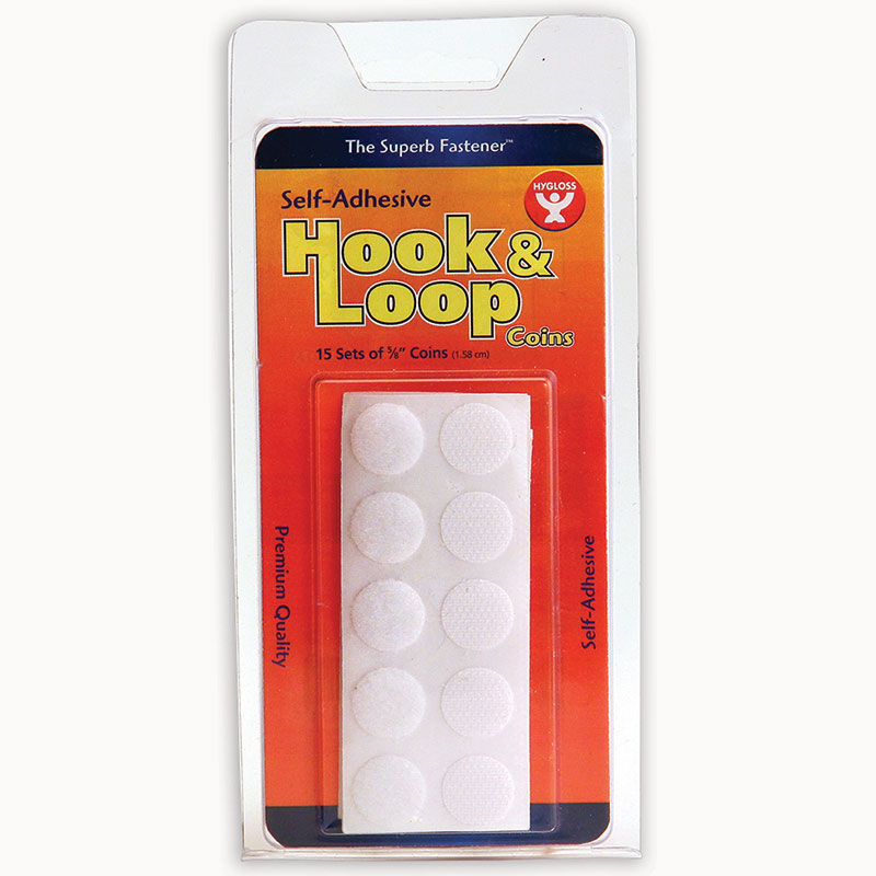 (6 Pk) Hook & Loop Fastener 5/8