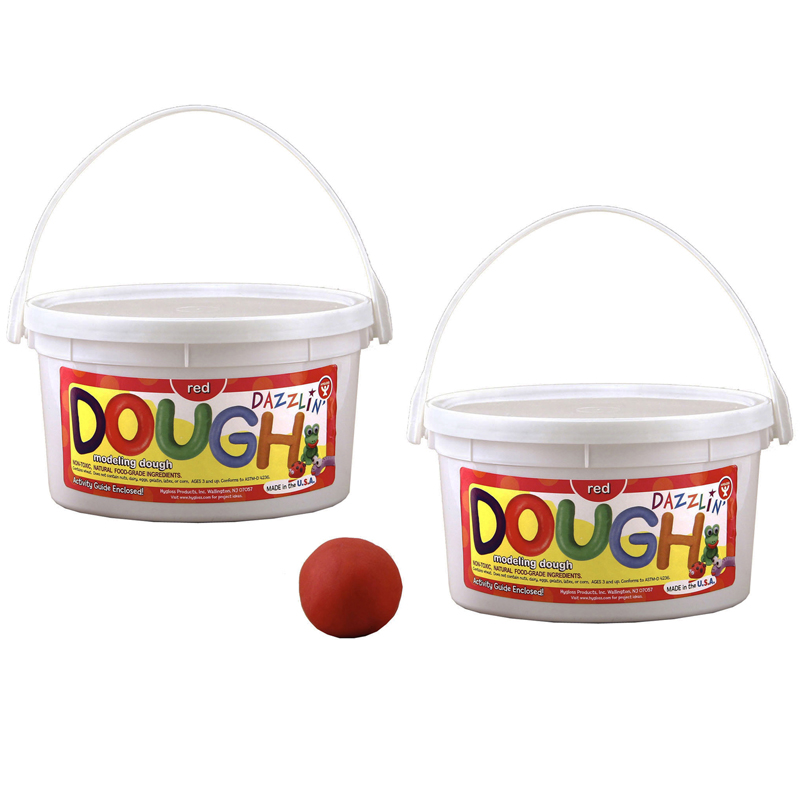 (2 Ea) Scented Dazzlin Dough Red