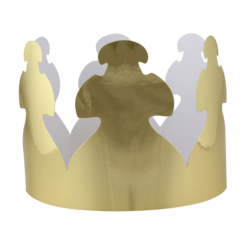 Bright Gold Tag Crowns 24ct