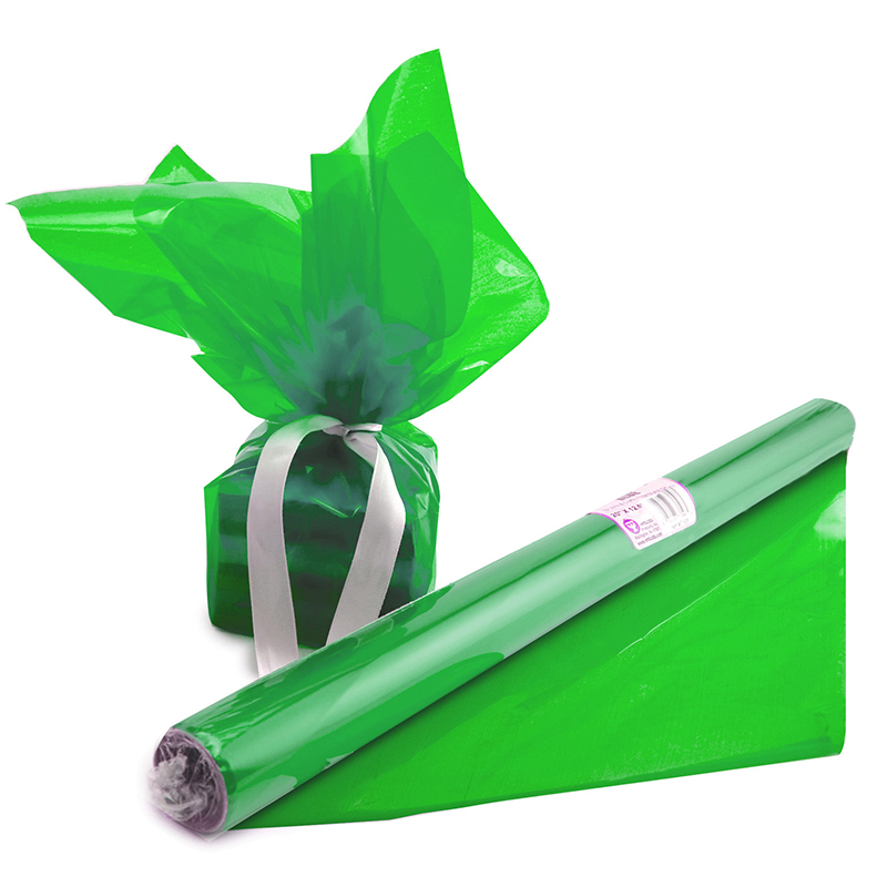 Cello Wrap Roll Green