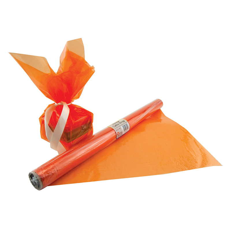 Cello Wrap Roll Orange