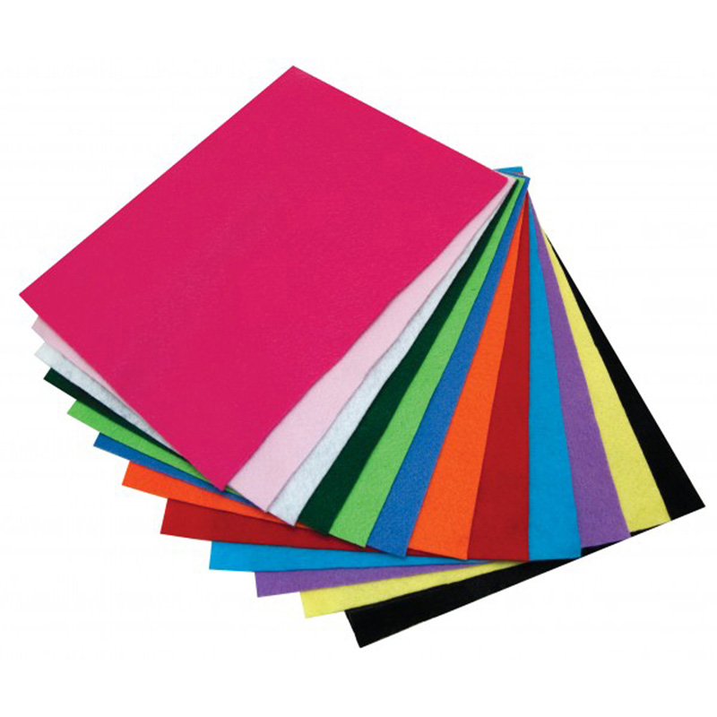 (4 Pk) Felt Sheets 12 Shts 9x12