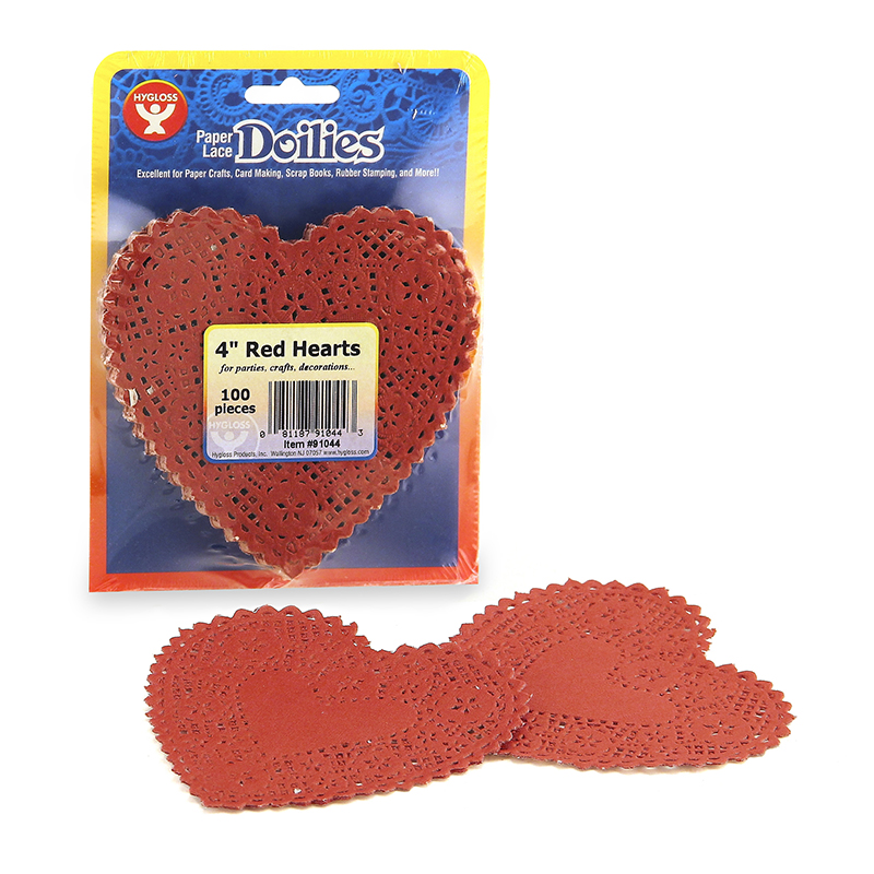 Doilies 4 Red Heart 100/Pk