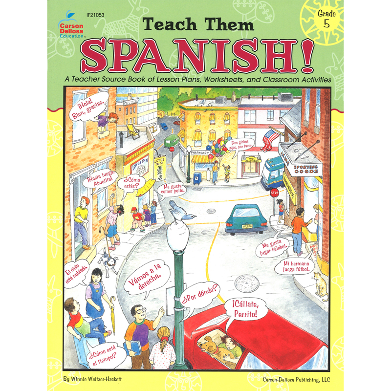Teach Them Spanish Gr 5