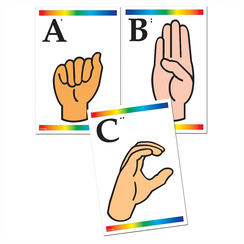 Learning Cards Sign Language &