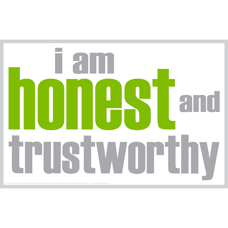 I Am Honest Poster