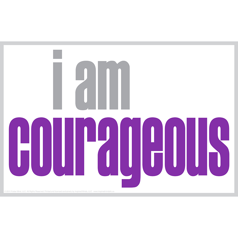 I Am Courageous Magnet