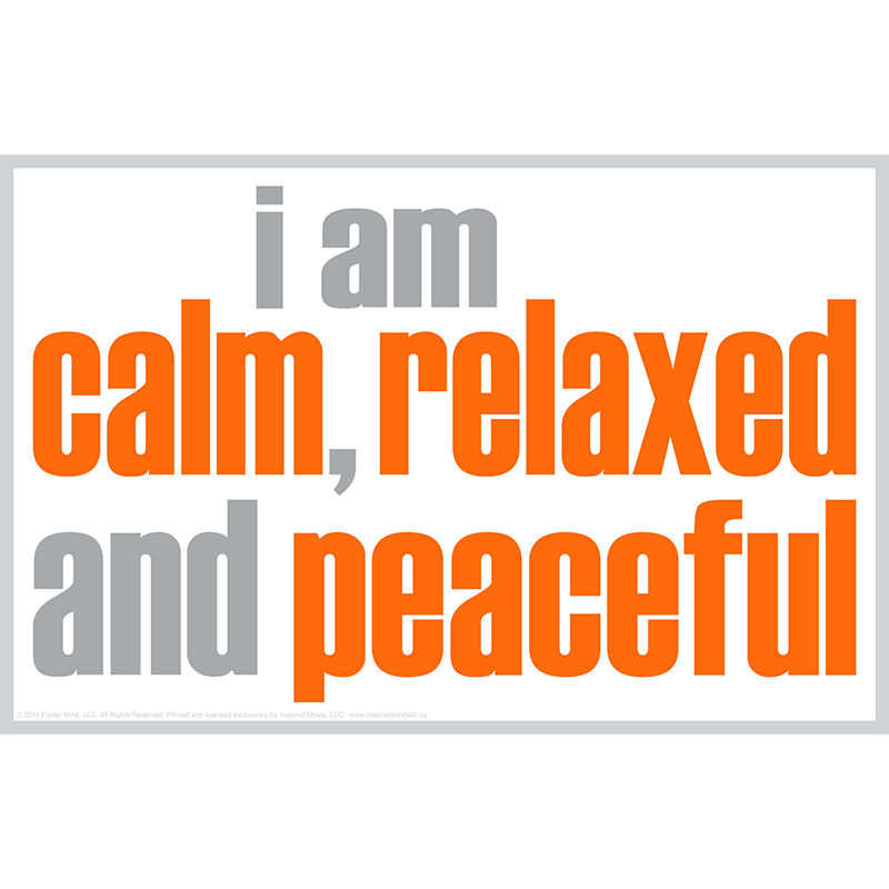 I Am Calm Poster