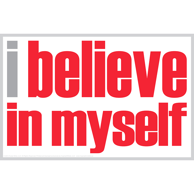 I Believe In Myself Notes 20 Pk