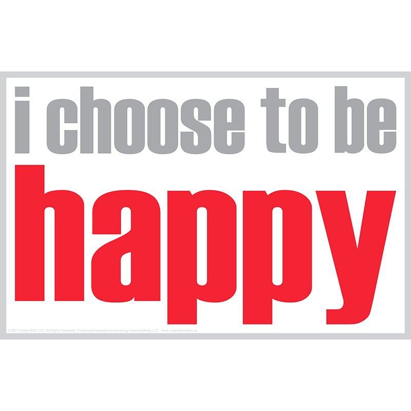 I Choose To Be Happy Notes 20 Pk