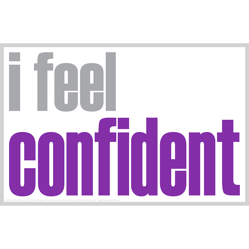 I Feel Confident Poster