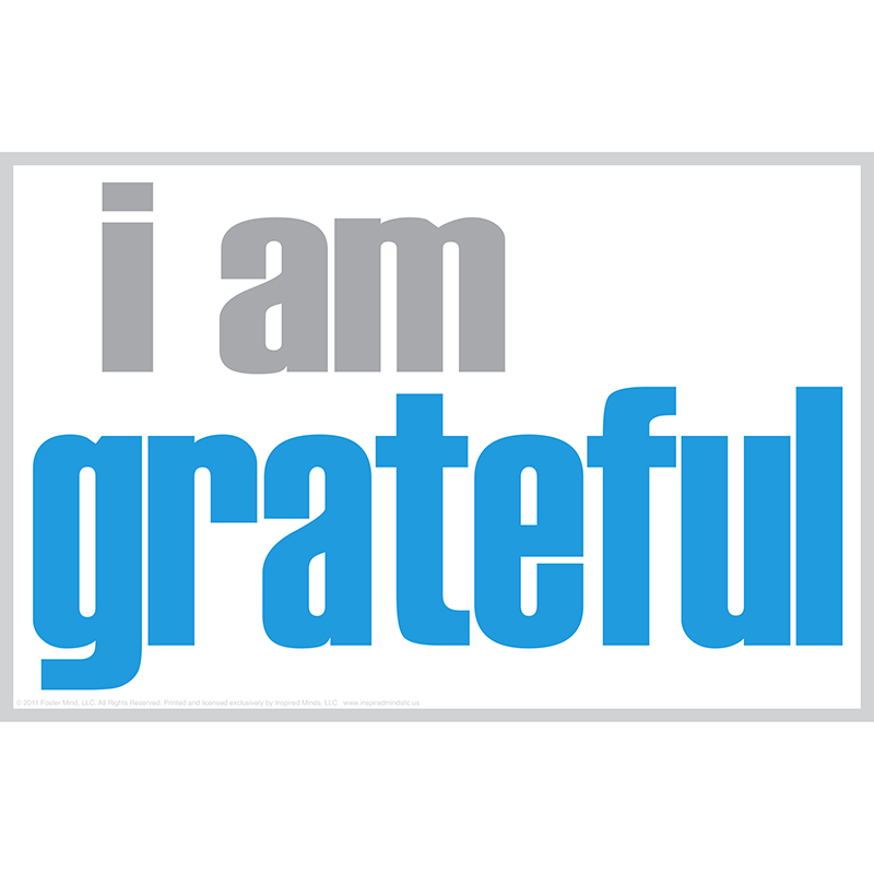 I Am Grateful Poster