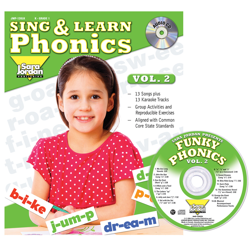 Sing & Learn Phonics Book Cd Vol 2