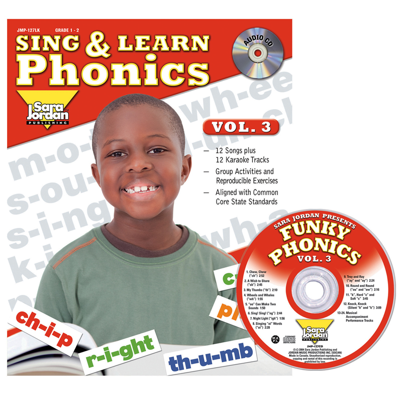 Sing & Learn Phonics Book Cd Vol 3
